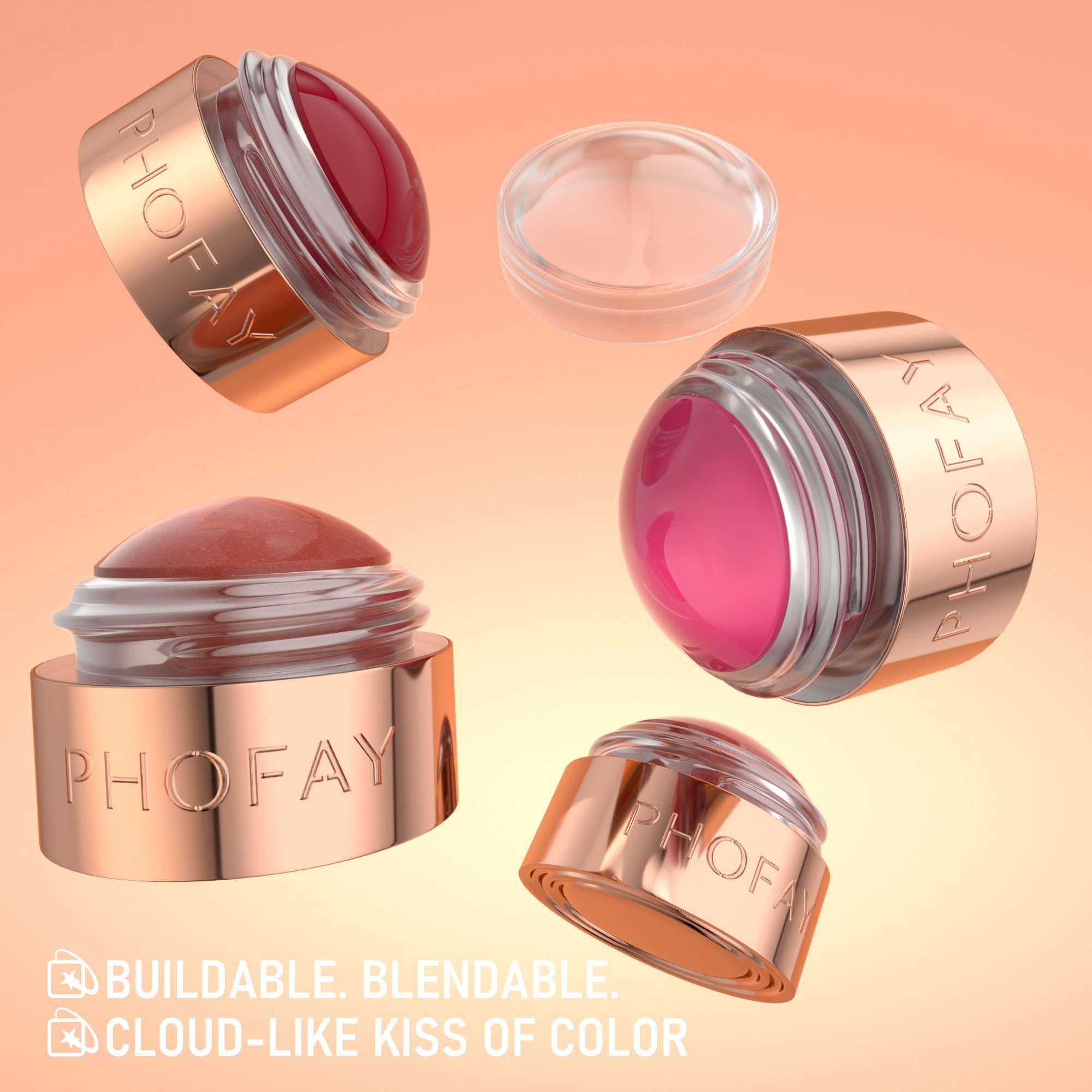 PHOFAY MOUSSE BLUSH CREAM - 4 - CJ