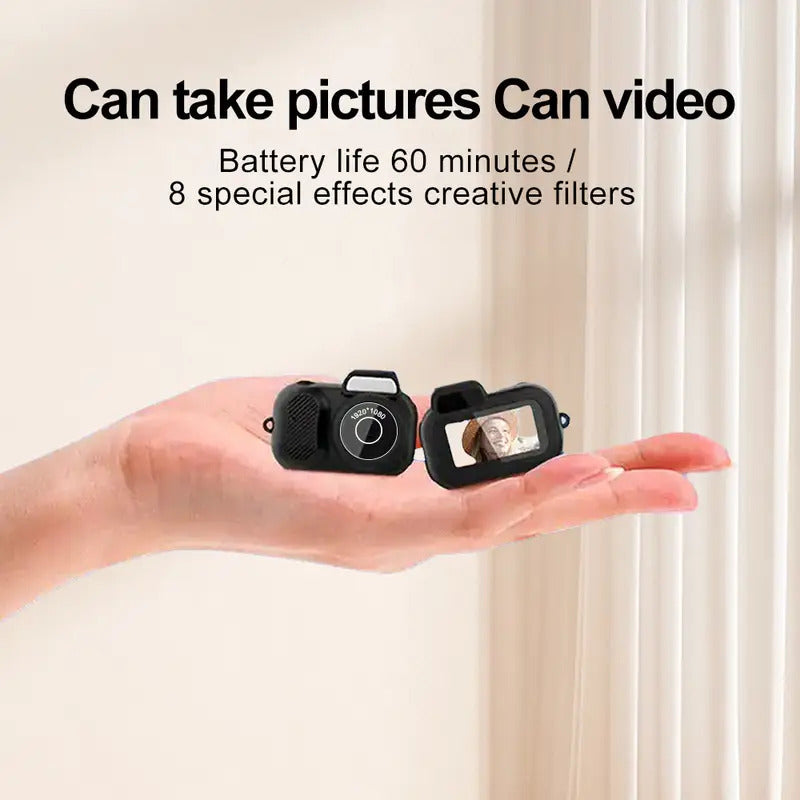 Key Chain Mini Camera - Micro Video Camera With 32GB SD Card & Card Reader, Mini DV DVR Camcorder 1080P, Pocket Wearable, Small Video Camera, For Students Kids - 5 - CJ