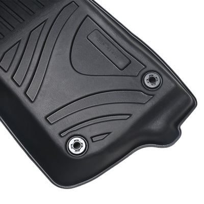 MKR Waterproof And Stain - resistant TPE Car Floor Mats Black 3 PCS For Jeep Wrangler JL 2018 4 Doors Model Not Fit For Jeep Wrangler JK Or 4XE - 5 - cjdropshipping