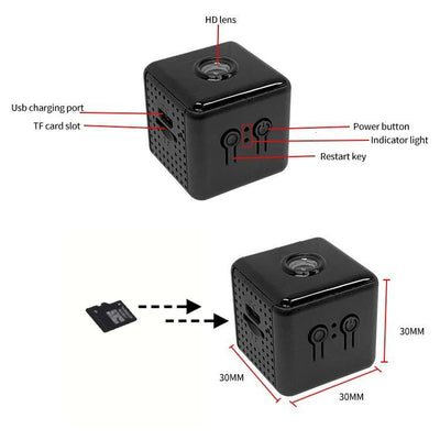 Modern Tech Cube Smart Home Camera - 5 - CJ