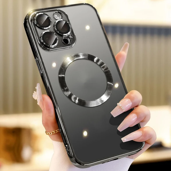 For 14 13 12 11 Pro Max Case Mag Safe Magnetic Camera Lens Cover - 5 - CJ