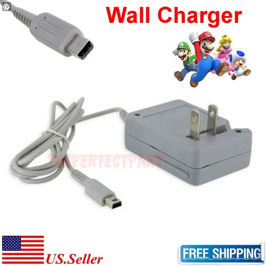 New AC Adapter Home Wall Charger Cable For Nintendo DSi 2DS 3DS DSi XL System - 5 - CJ