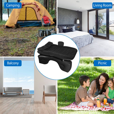 1Pc Car Air Mattress Bed Inflation Car Mattress Bed Portable Travel Camping Sleep Mat Car Inflation Bed For Trip - 5 - cjdropshipping