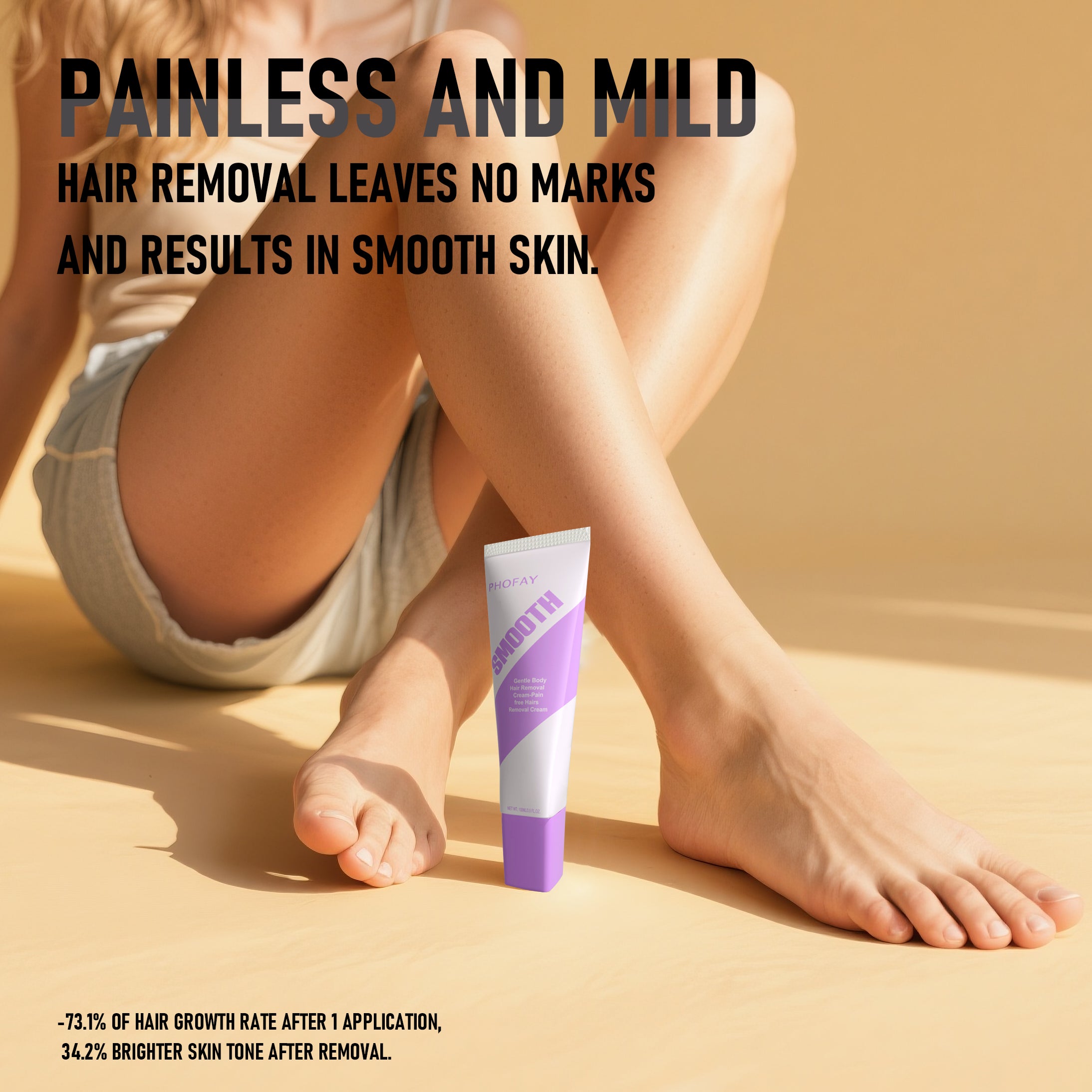 PHOFAY PAIN FREE HAIRS REMOVAL CREAM - 4 - CJ