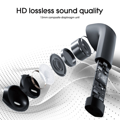 Bluetooth Headset - High Sound Quality Wireless Binaural Mini In - ear Sports Noise Cancellation - 5 - CJ