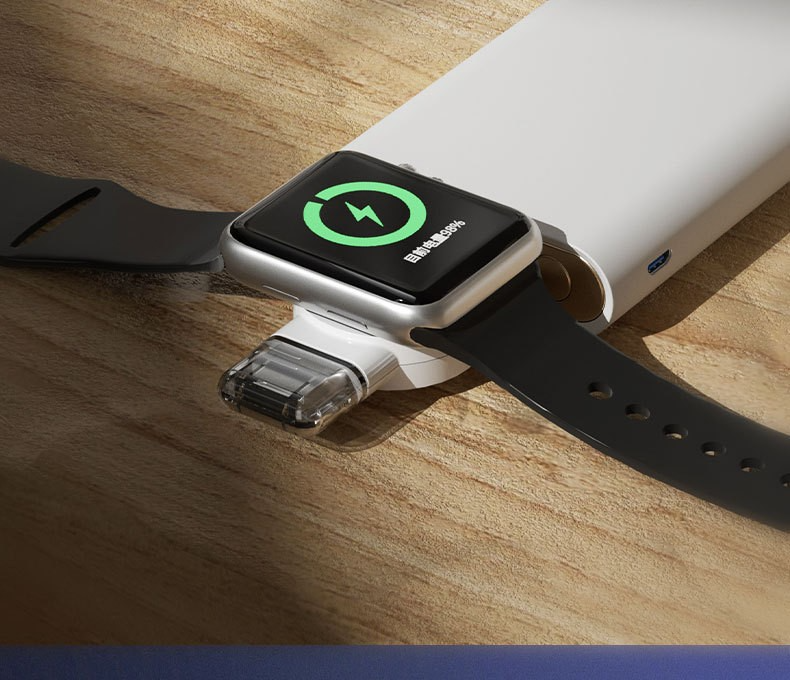 1 Pack Smart Watch Wireless Charger, Portable Magnetic Cordless Travel Charger Suitable For IWatch