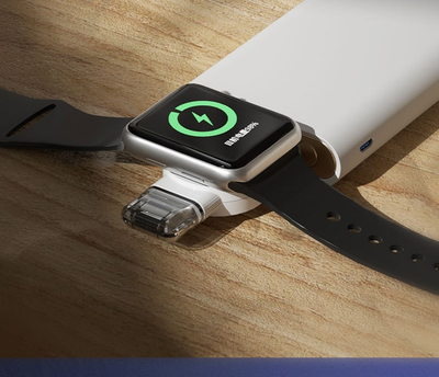 1 Pack Smart Watch Wireless Charger, Portable Magnetic Cordless Travel Charger Suitable For IWatch - 5 - CJ