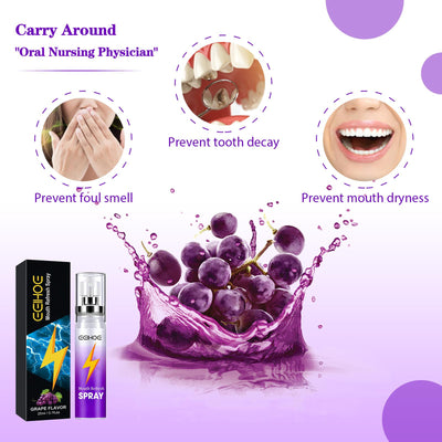 Yierhou Oral Freshener Spray, Portable For Clean Breath - 5 - CJ