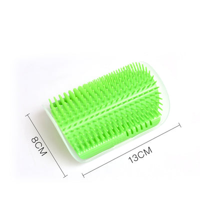 Cat Self - Grooming Brush Pet Wall Rubbing Device - 0 - CJ - Green2 - CJJJCWMY00001 - Green2
