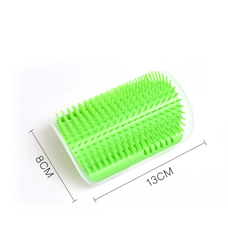 Cat Self - Grooming Brush Pet Wall Rubbing Device - 0 - CJ - Green2 - CJJJCWMY00001 - Green2