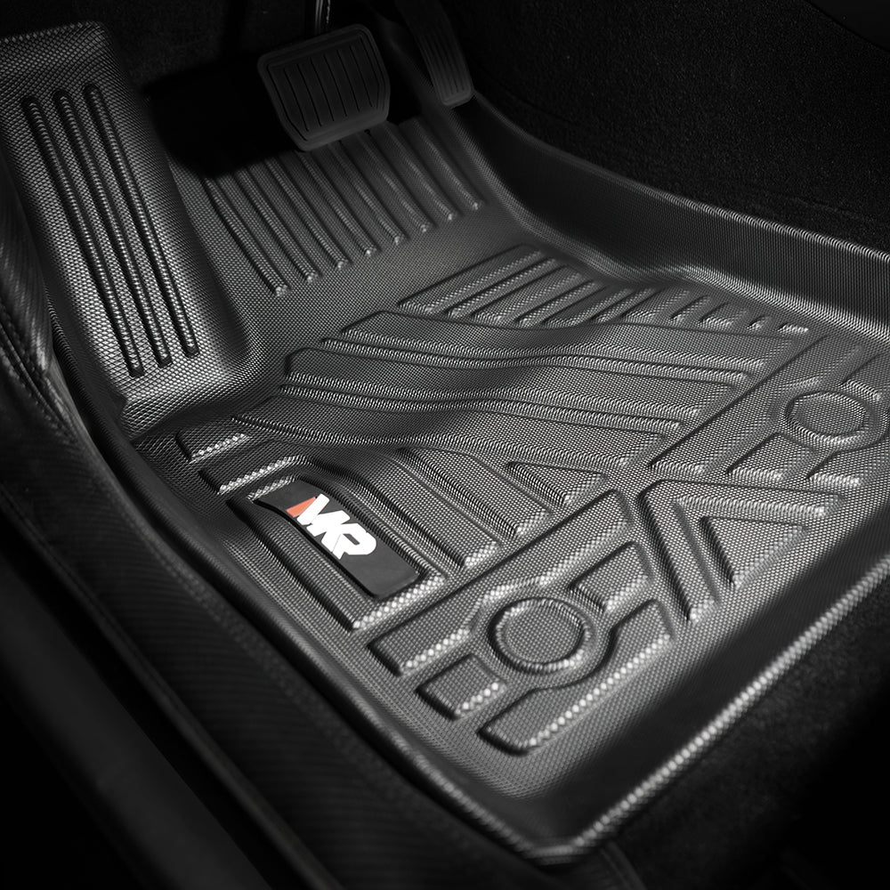 Odorless TPE Floor Mat For Tesla Model 3 2023 - 2025 6 PCS Waterproof Duty - Proof Fully Surrounded Floor Liner Protection Foot Pad - 5 - cjdropshipping