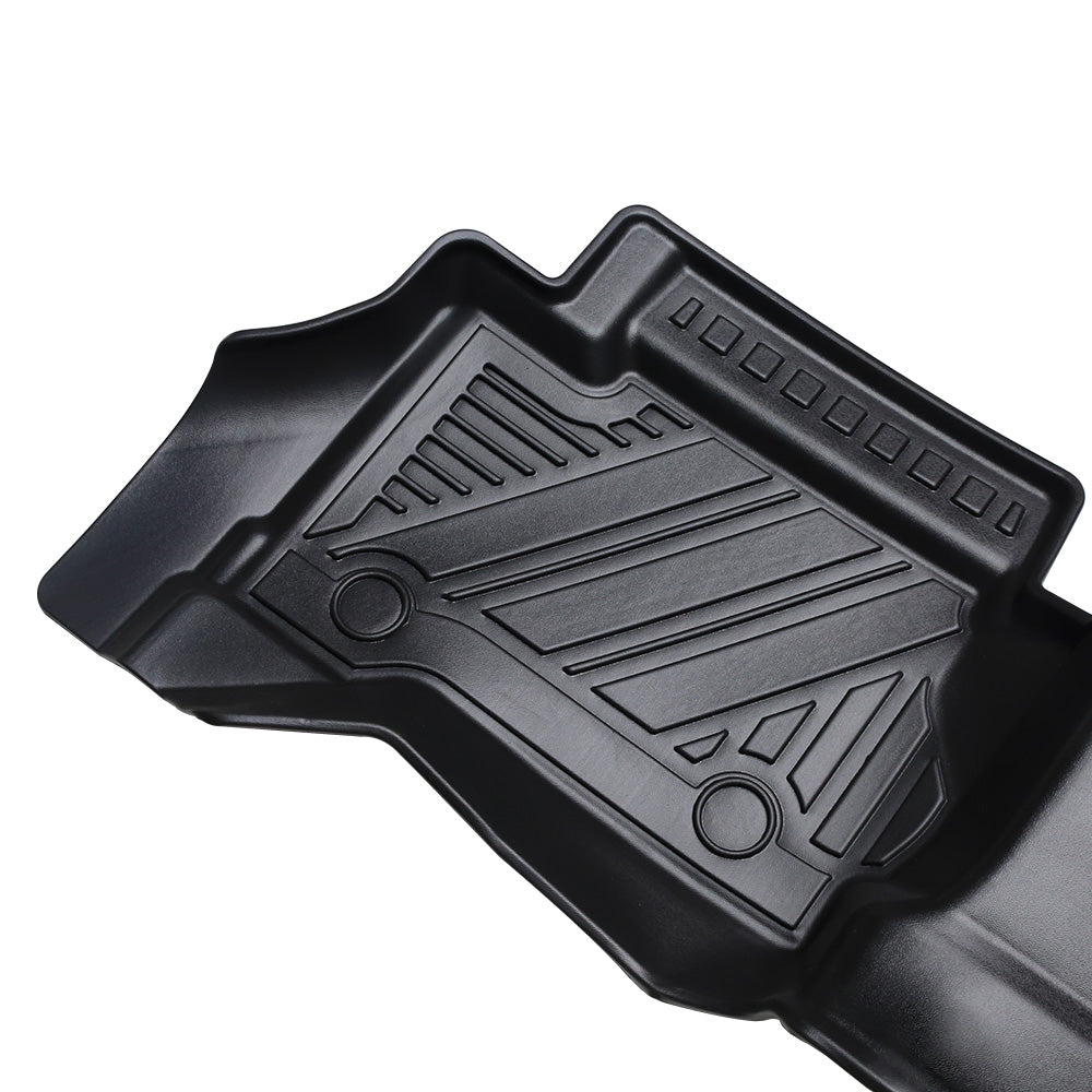 All Weather TPE Floor Liner Floor Mats Compatible With Tacoma 2024 Auto Accessories - 5 - CJ