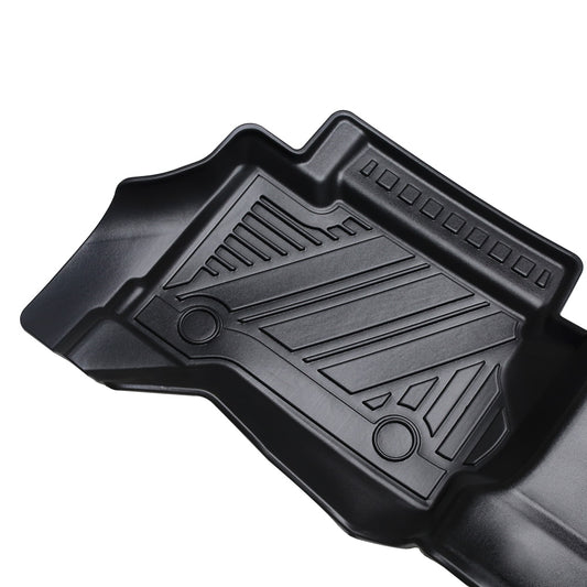 All Weather TPE Floor Liner Floor Mats Compatible With Tacoma 2024 Auto Accessories - 5 - CJ