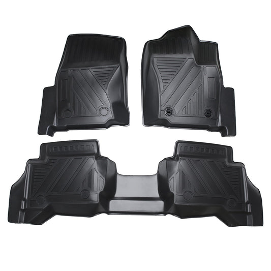 All Weather TPE Floor Liner Floor Mats Compatible With Tacoma 2024 Auto Accessories - 5 - CJ