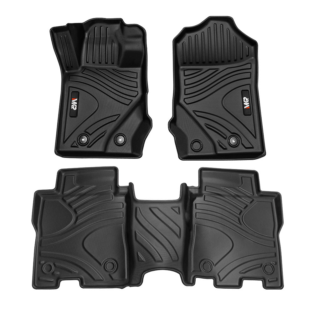 MKR Car Floor Mats For 2021 - 2023 Ford Bronco 3D TPE All - Weather Floor Mats - Full Set Interior Car Accessories All - Weather - 5 - CJ