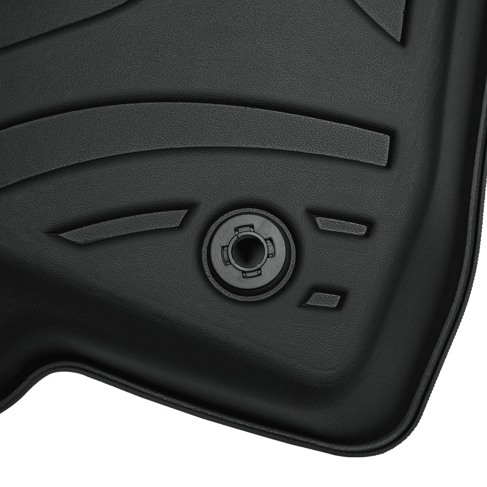 MKR Non - Slip Durable TPE ECO Car Floor Mat Compatible With Jeep Wrangler JL 4xe Not For 2 Door And JL Unlimited Models 2021 - 2024 3 PCS - 5 - CJ