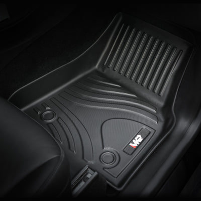 MKR All - Weather TPE Floor Mats For Tesla Model Y 2021 - 2022 - Waterproof, Anti - Slip, Full Coverage Car Floor Liners 6 PCS Set - 5 - CJ