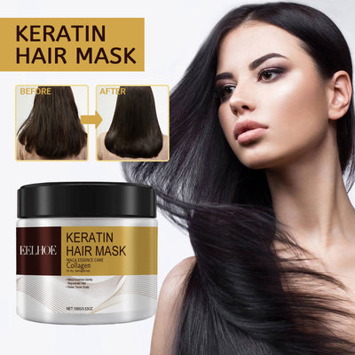 EELHOE Repair Moisturizing Hair Mask Deeply Moisturizes And Repairs Damaged Hair Dry, Split Ends And Tangled Hair Mask - 5 - CJ