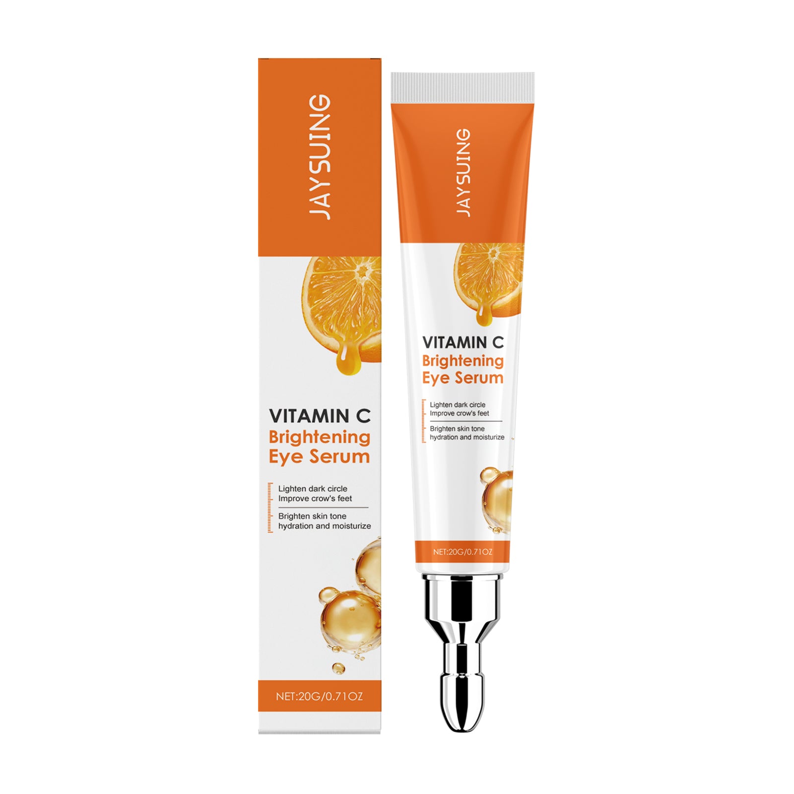 Jaysuing Vitamin C Eye Cream Nourishes And Hydrates The Skin Around The Eyes, Tender And Brightening Massage Eye Cream - 5 - CJ