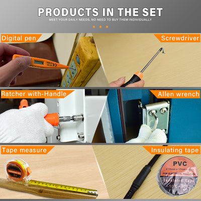 139 Pieces Of Electric Screwdriver Set, Model STT - 139 - 5 - cjdropshipping