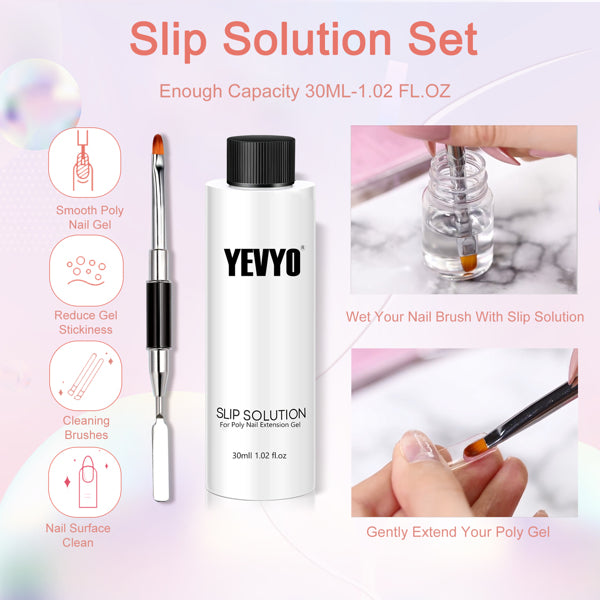Poly Gel Gel Kit, Equipped With UV Light, Suitable For All Things - 5 - CJ