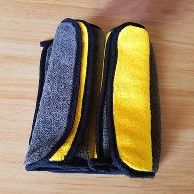 Two - color Couble - sided Car Dual - use Cleaning Car Wash Towel - 0 - CJ