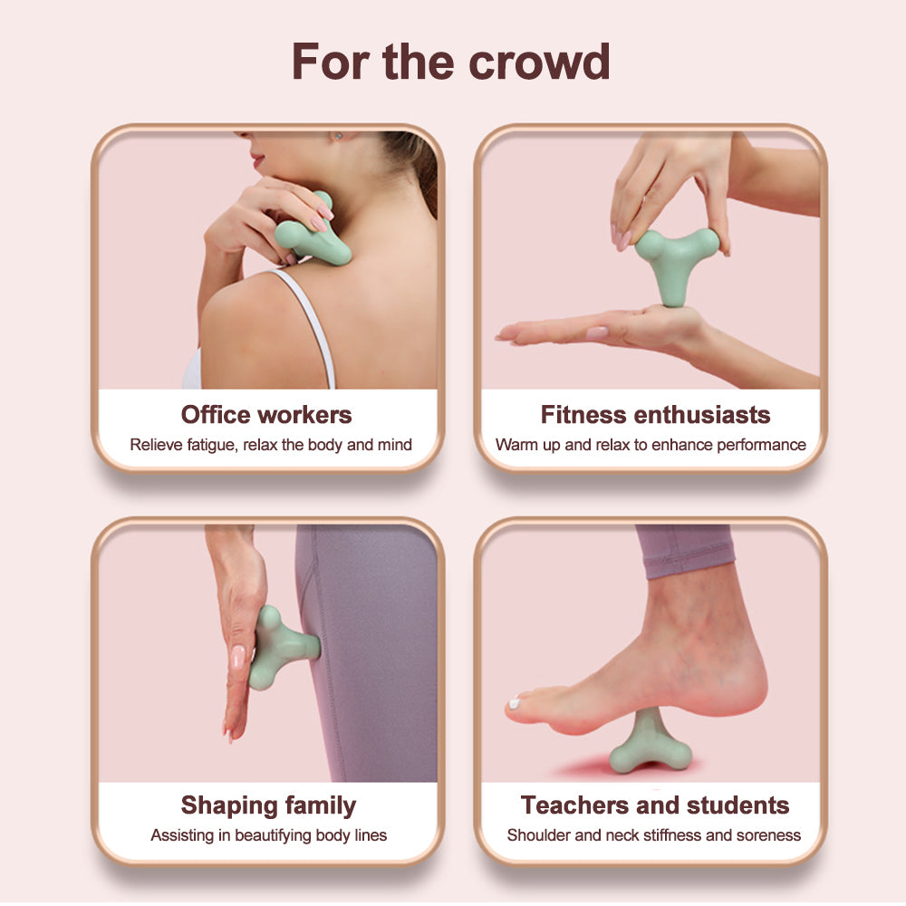 Four Corner Fascia Ball Plantar Ball Massage Shoulder Neck Waist Hand Muscles Lactate Exercise Relaxation Meridian Fitness Ball - 5 - CJ