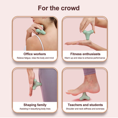 Four Corner Fascia Ball Plantar Ball Massage Shoulder Neck Waist Hand Muscles Lactate Exercise Relaxation Meridian Fitness Ball - 5 - CJ