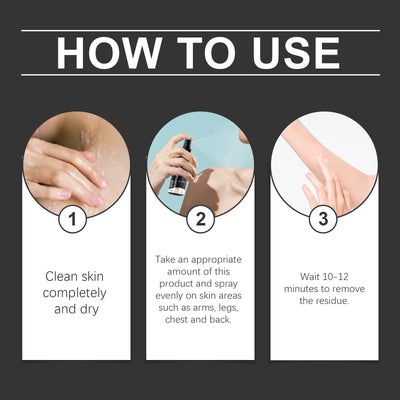 West&Month Cleansing Spray, Refreshing And Gentle Cleansing And Smoothing Body And Skin Spray All Over Armpit Hair Arms - 5 - CJ