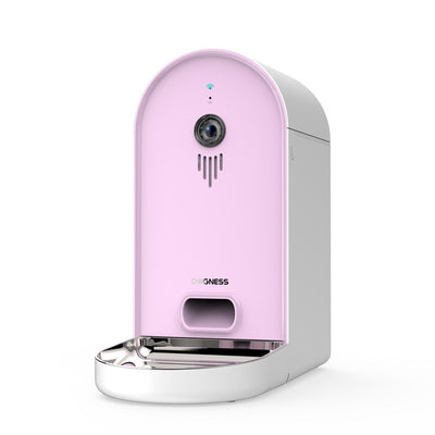 Intelligent Pet Automatic Plastics Feeder - 0 - CJ - Pink white - USB - CJGY169539903CX