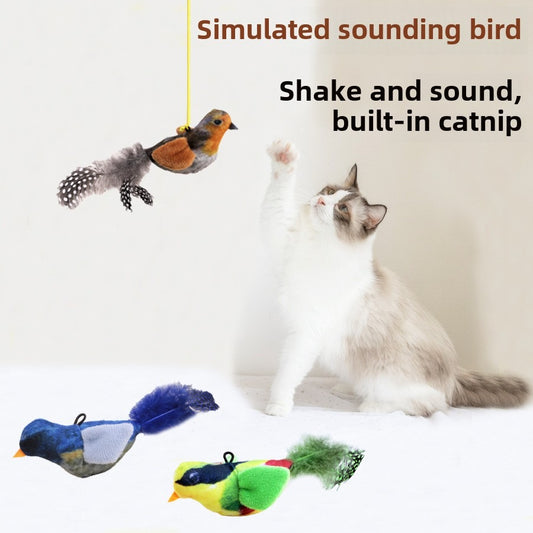 Pet Sound Bird Toy, Universal For Pets Of All Ages, Safe Material, Durable And Anti - bite, Alleviate Pet Anxiety - 5 - CJ
