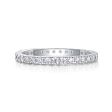 1Luxury Fashion Row Diamond Ring Moissanite Silver Ring Prohibit TikTok sales - 5 - CJ