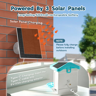 Smart Bird Feeder With Camera AI Identify 10000+ Bird Specie Solar - Powered - 5 - CJ