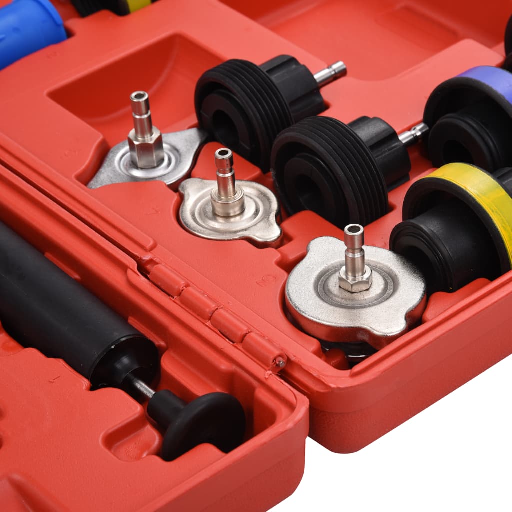 pressure testing device for cooling systems & radiator caps, 18 - piece set. - 5 - CJ
