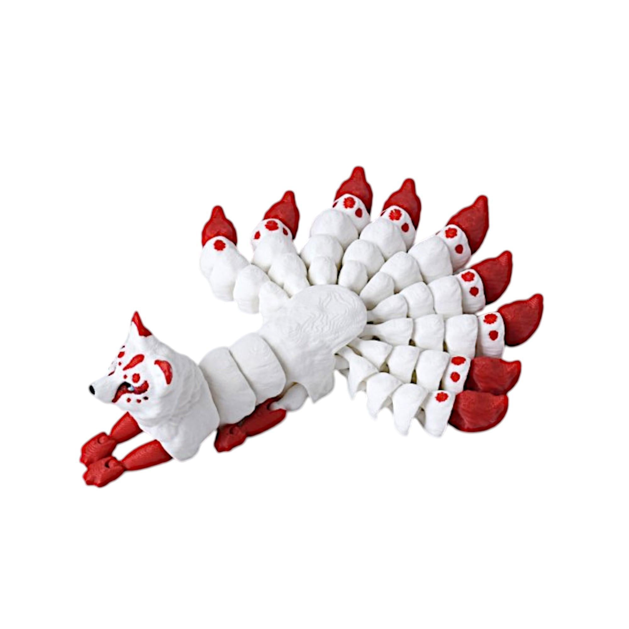 Nine - tailed Fox, Smart Fox Shape, Fantasy Texture, Exquisite Details, Fairy - style Appearance, Exquisite Craftsmanship, Thoughtful Gift Decoration, Adding Fairy Charm - 5 - CJ