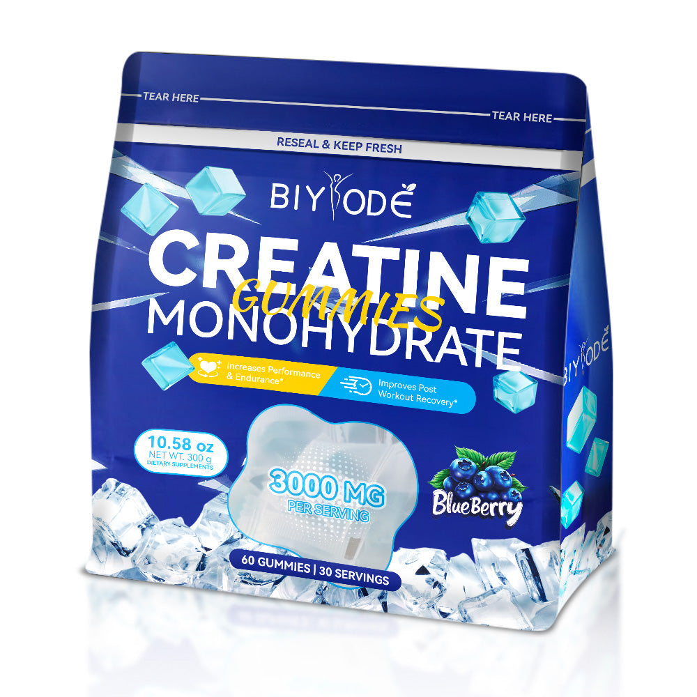 Factory Wholesale Creatine Monohydrate Gummies Herbal Supplement Strength And Endurance Enhancer 100 Percent Natural Vegan Friendly - 4 - CJ