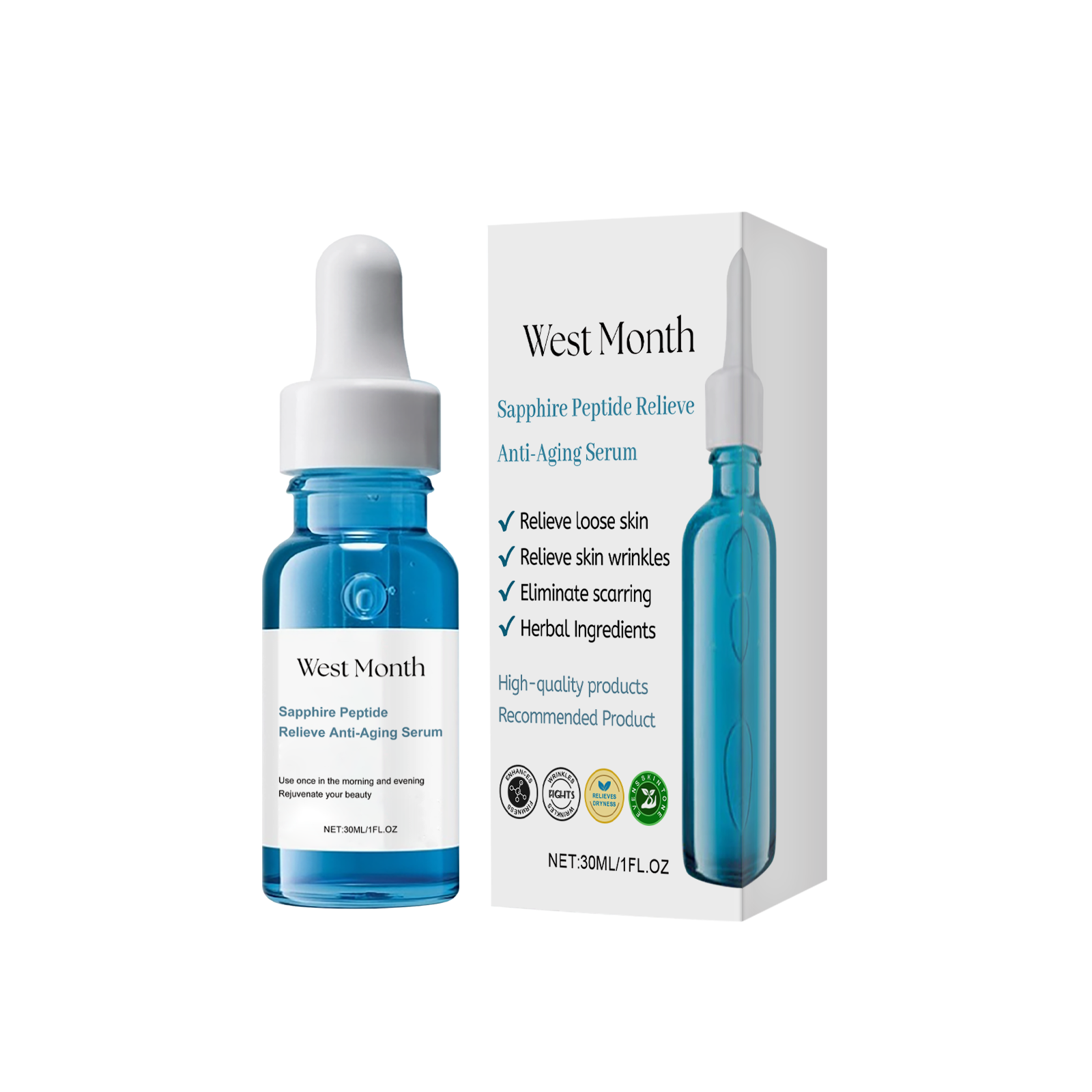 West&Month Firming Essence Facial Firming, Nourishing And Hydrating Skin Delicate And Smooth Moisturizing Essence - 5 - CJ