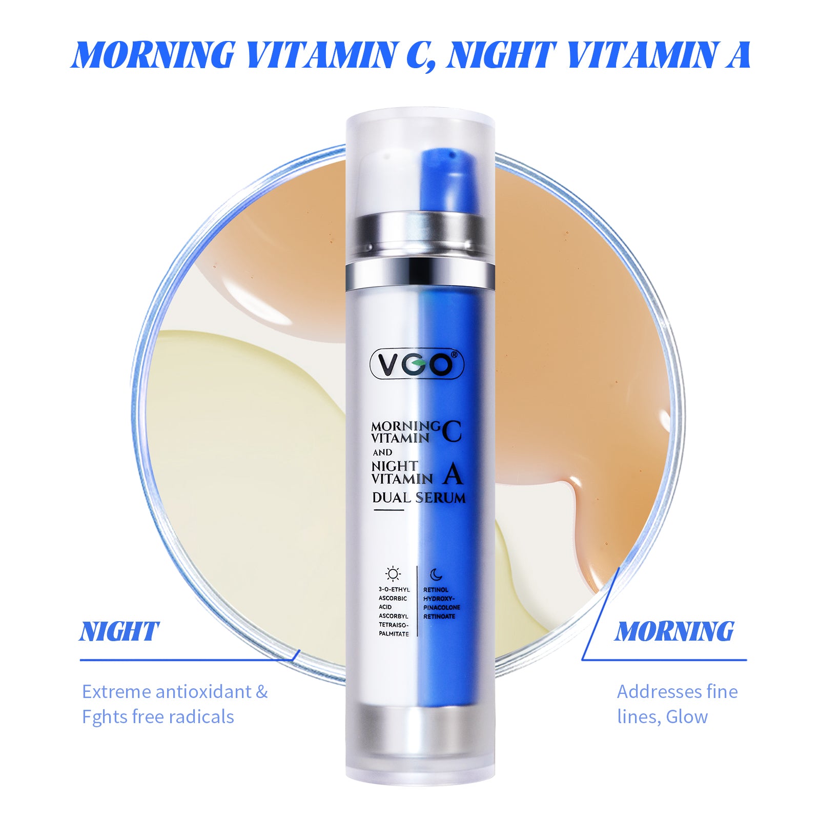 Morning Vitamin C And Night Vitamin A Dual Serum - 5 - CJ