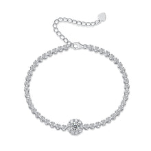 1The Bridge Of Magpies Luxury Fashion Mosan Diamond Silver Jewelry Comparable To Natural Diamond Bracelet Prohibit TikTok sales - 5 - CJ