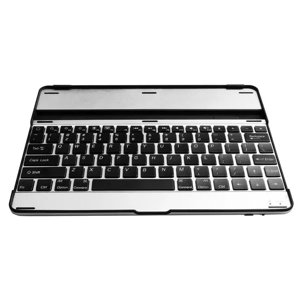 Silver And Black Aluminum Alloy Wireless Keyboard Tablet Cover - 5 - CJ