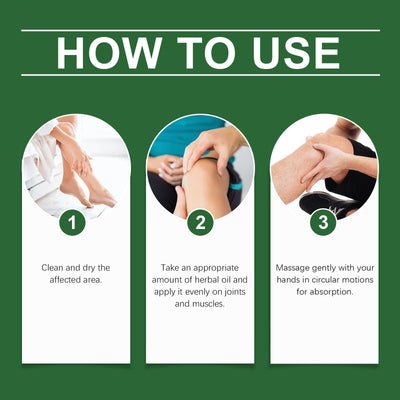 West&Month Herbal Compost Oil, Massage Moisturizing Joint Massage Essential Oil Daily Joint Care Essential Oil - 5 - CJ