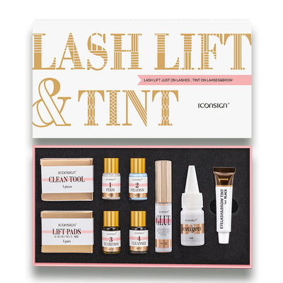 ICONSIGN Lash Lift EyeLash Eyebrow Dye Tint Kit Lashes Perm Set Brow Lamination Makeup Tools - 5.0 - CJ