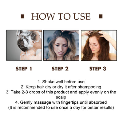EELHOE Intense Hair Serum Moisturizing Hair Repair Hair Root Thickening Hairline Strengthening Hair Treatment - 5 - CJ