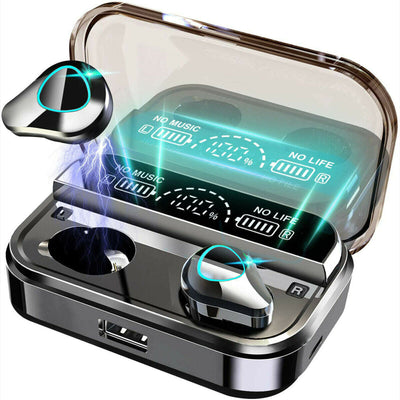TWS Wireless 5.1 Waterproof Bluetooth Sports Waterproof Earphones - 5 - CJ