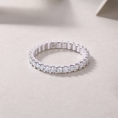 1Wish Diamond Ring Luxury Fashion Set Moissanite Silver Ring Prohibit Tk Sales - 5 - CJ