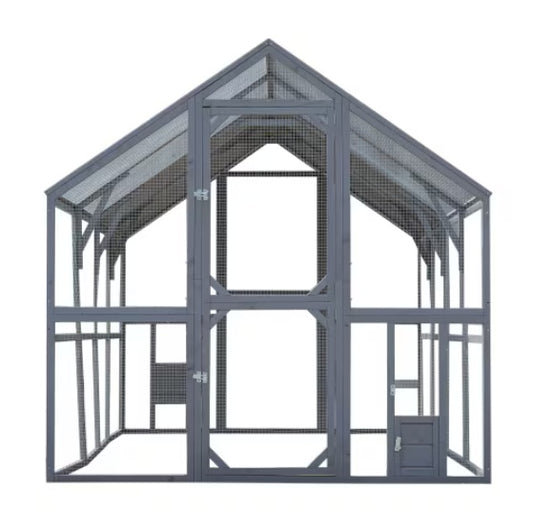 Outdoor Chicken Coop Fence - 5 - CJ