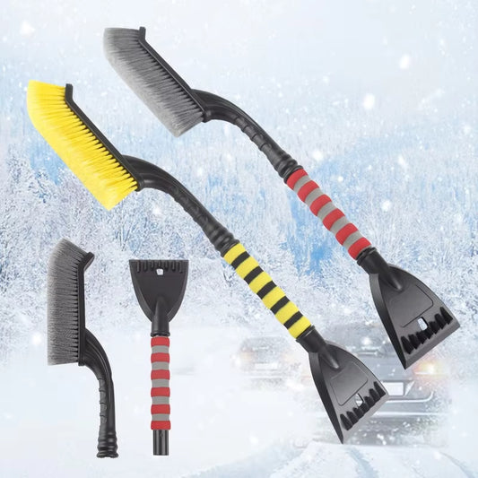 2 IN 1 Snow Brush Ice Scraper For Car Windshield Detachable Snow Scrapers With Foam Grip Cleaning Shovel For Car Trucks - 5 - cjdropshipping