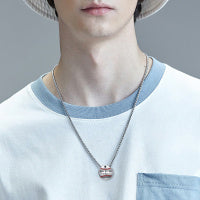 Baseball Necklace 925 Sterling Silver Pendant Necklaces Charm Pendants