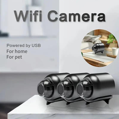 X5 Wireless Home Security Camera, 720P HD, WiFi Support, Magnetic Mount, USB Powered, IndoorOutdoor Universal, Built - in Battery, Magnetic Mount. - 5 - CJ
