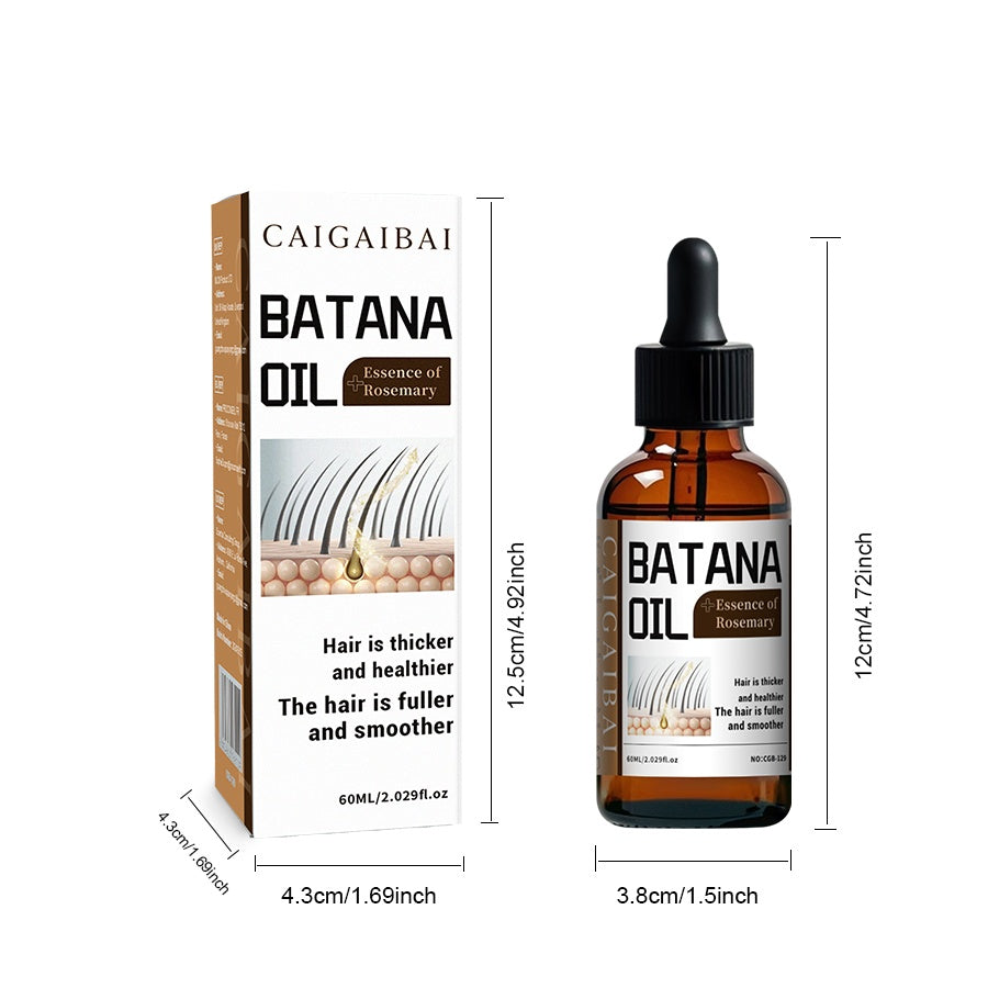 Mysense Batana Natural Hair Growth Oil With Organic Castor & Coconut Oils For Women And Men, Moisturizing & Strengthening Serum For Scalp & Hair Care - 5 - CJ